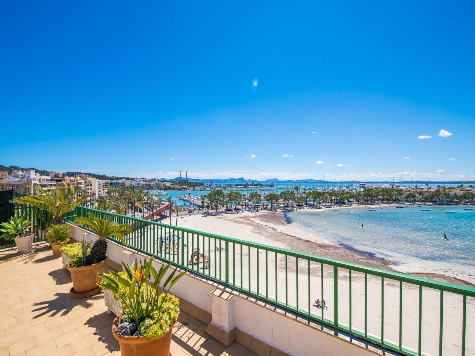 With Sea View From Terrace Apartment Alcudia (Mallorca)